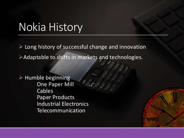 mission statement of nokia company