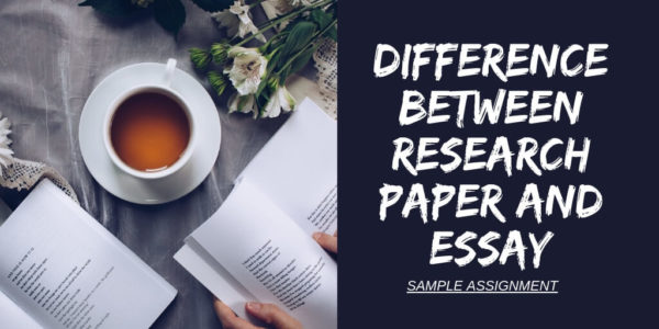 Differences Between an Essay and a Research paper