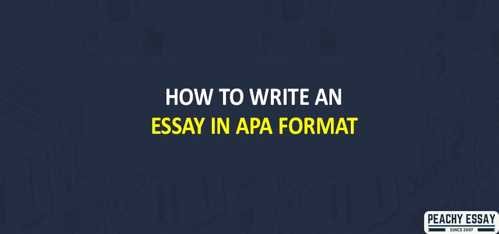Essay in APA Format