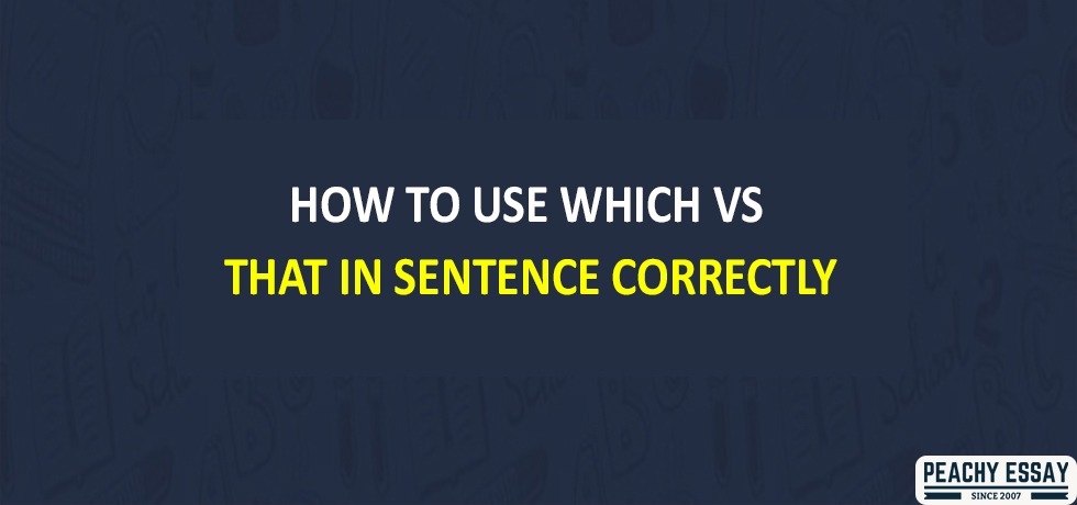 How to use which vs that in sentence correctly
