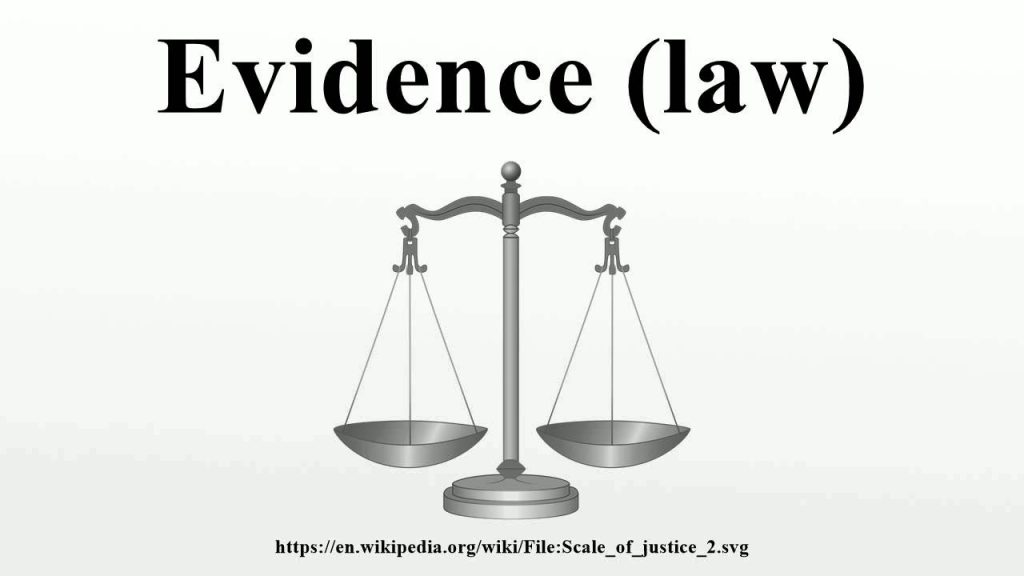 essay of law of evidence