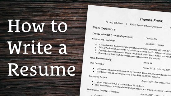 How to Write a Resume - Complete Step By Step Guide