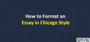 Format Essay in Chicago Style