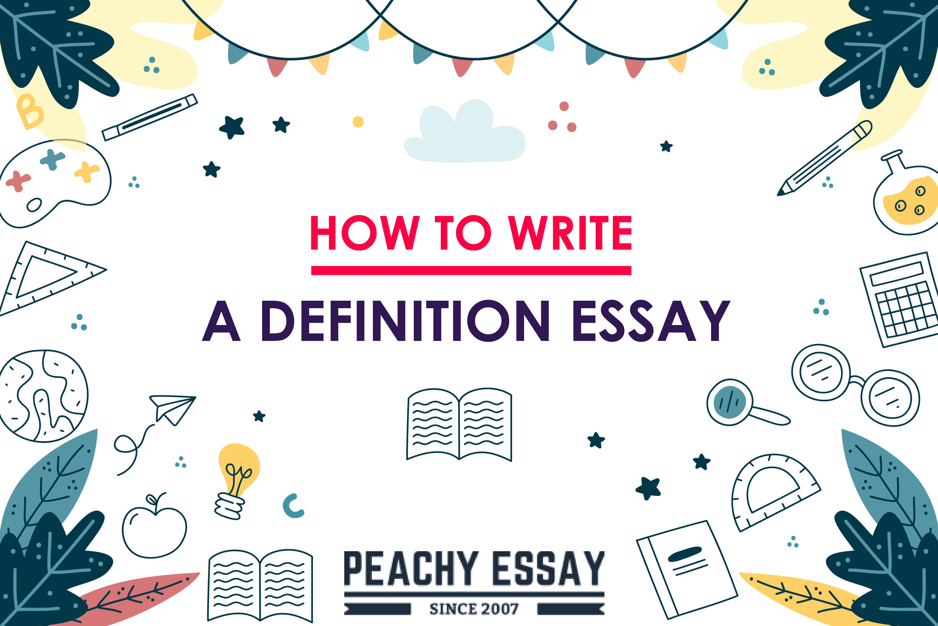 word definition essay ideas