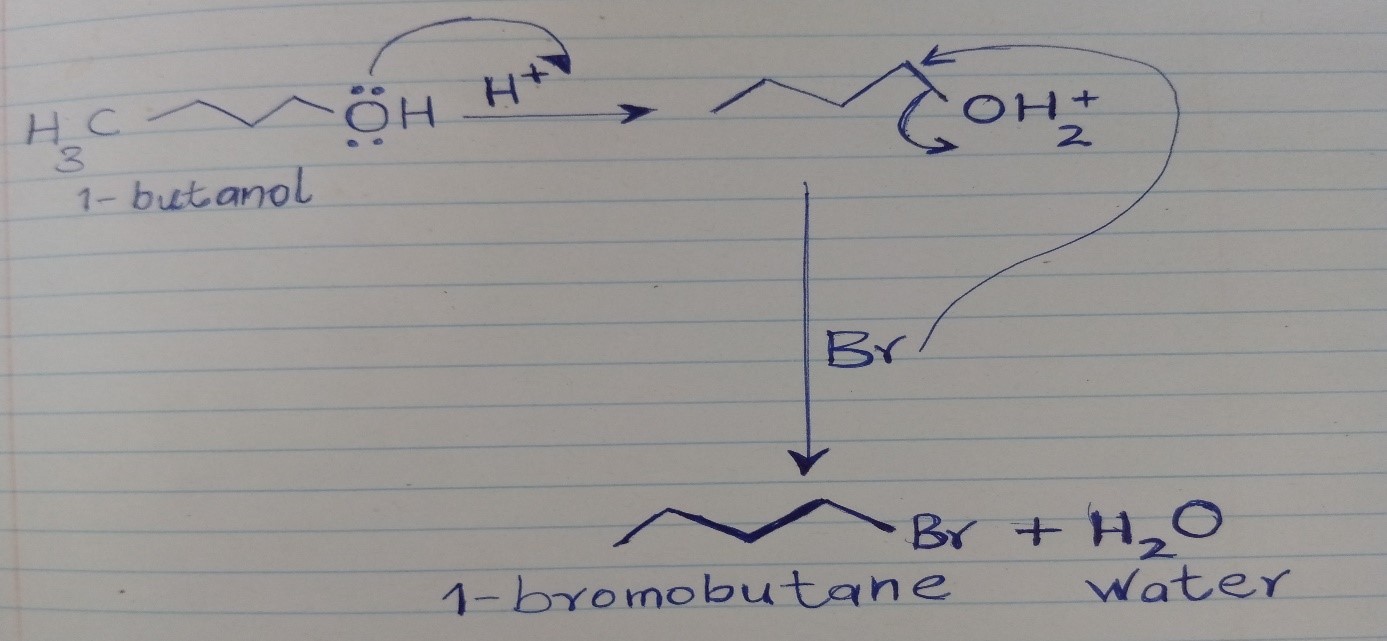 Substitution Reactions of Alcohols and Reaction Rate of SN1 Reaction