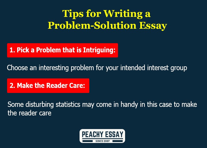 tips for writing a problem solution essay