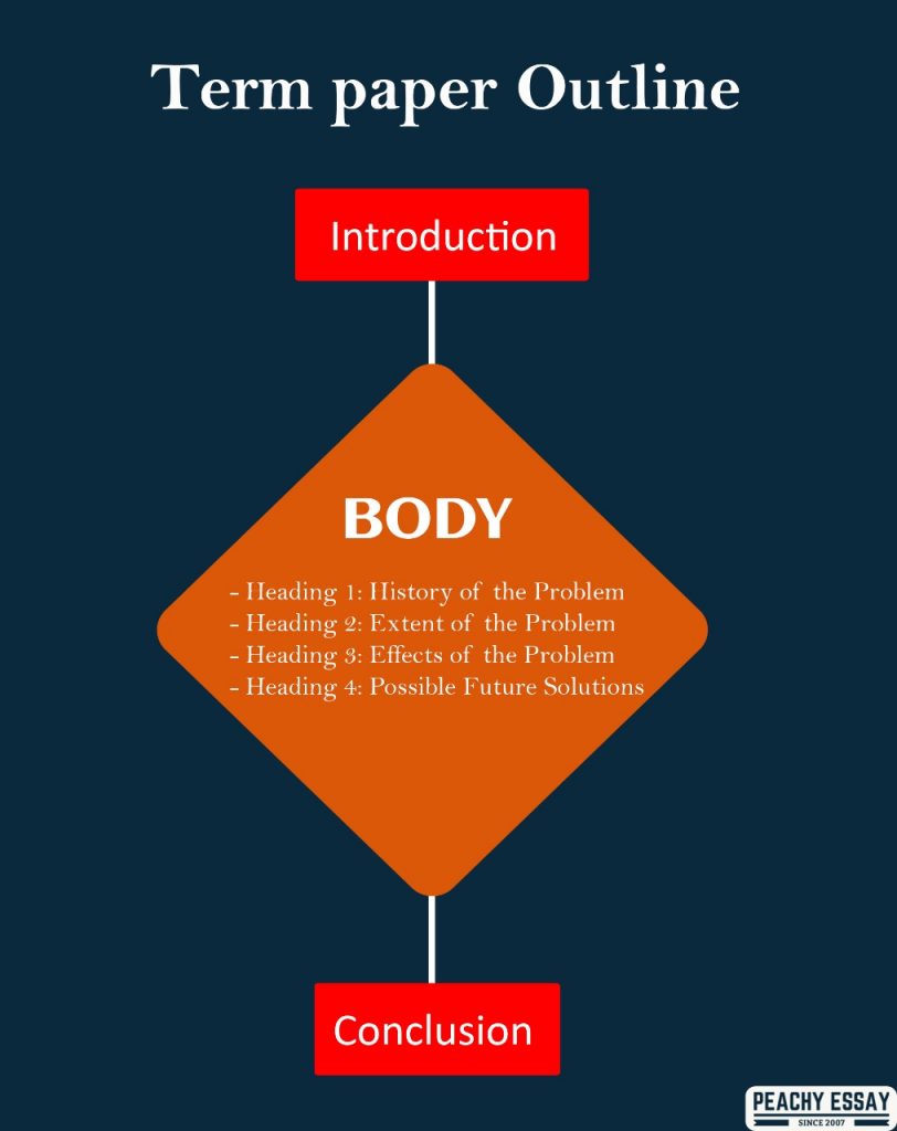 term paper outline format example