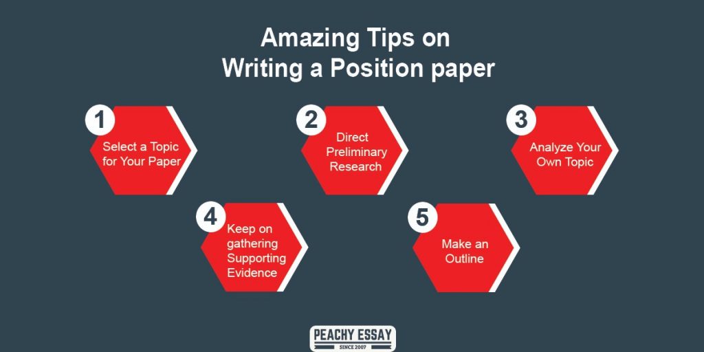 Postion paper writing service