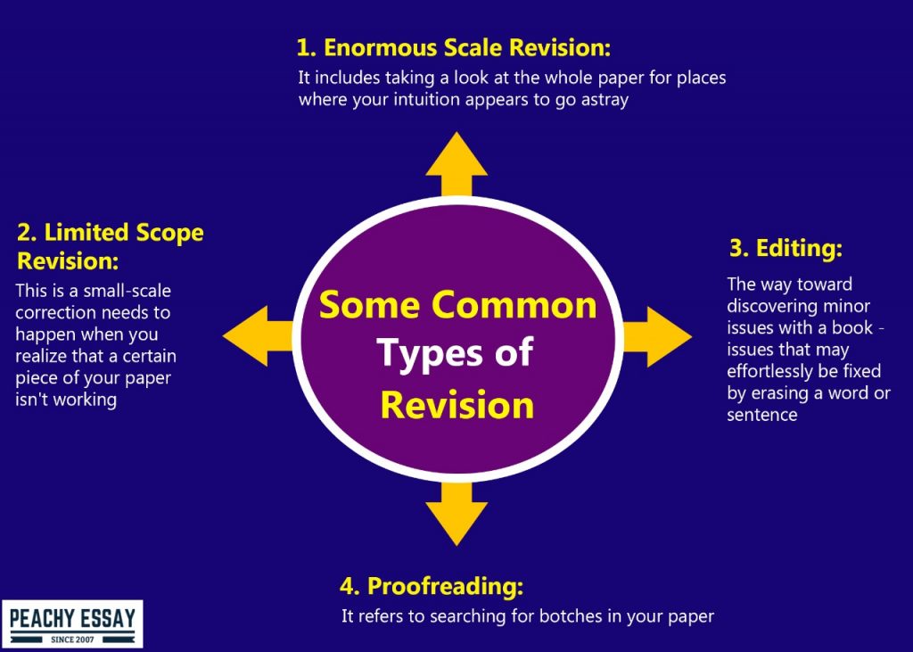 common types of revision