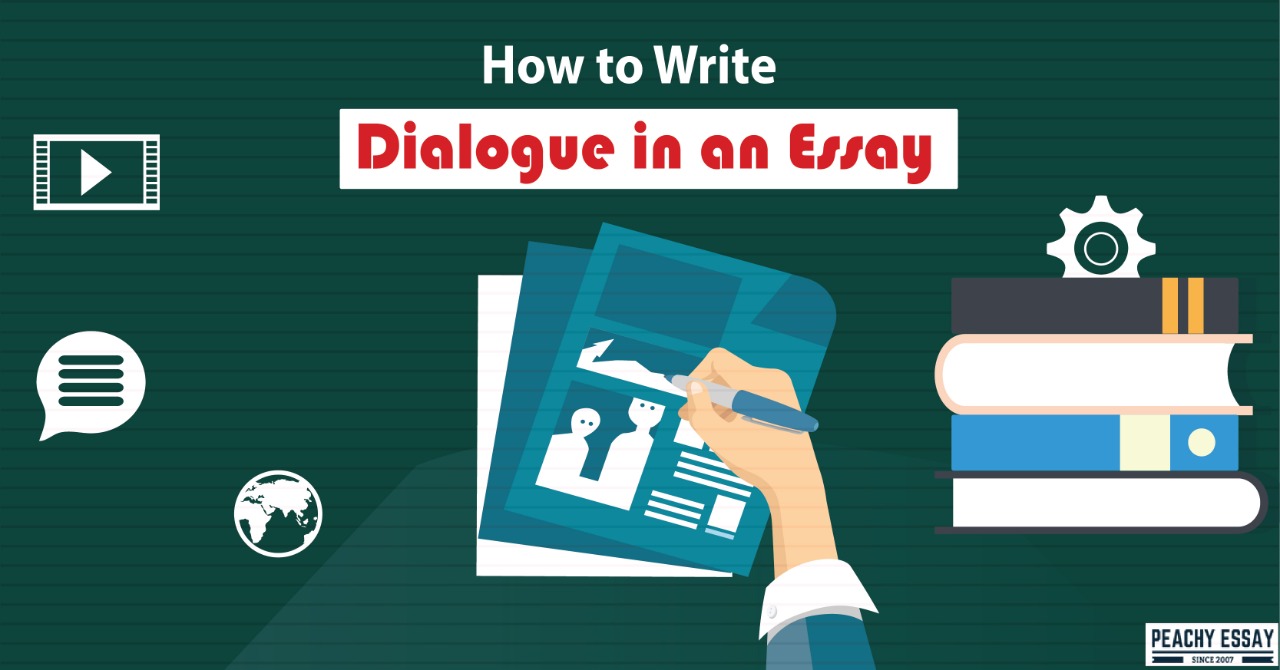 how to add dialogue in a essay