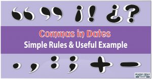 comma in dates
