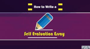 how to write self evaluation essay