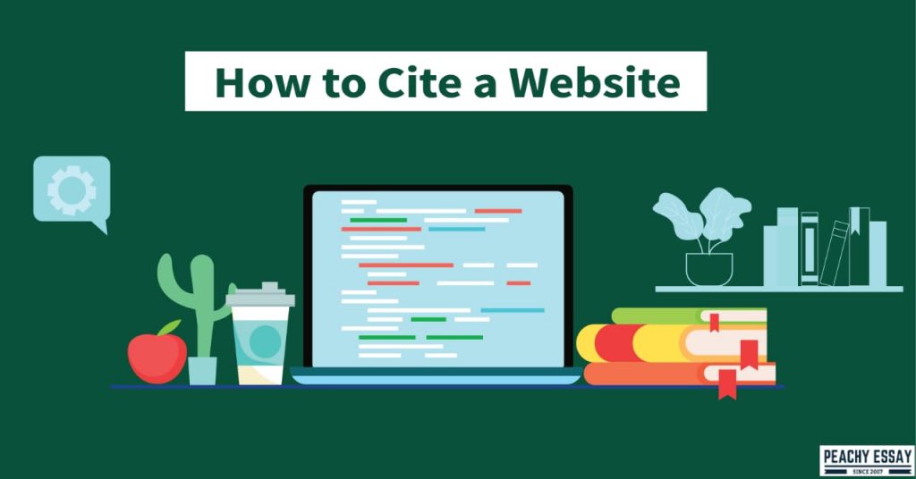 how to cite a website