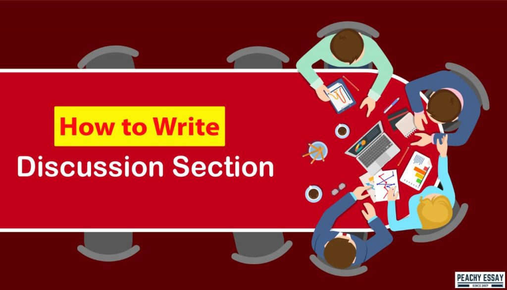how to write discussion section