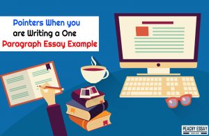 Writing a One Paragraph Essay