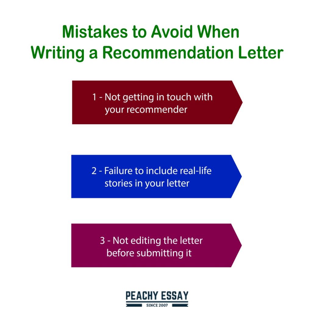 Recommendation Letter Mistakes to Avoid