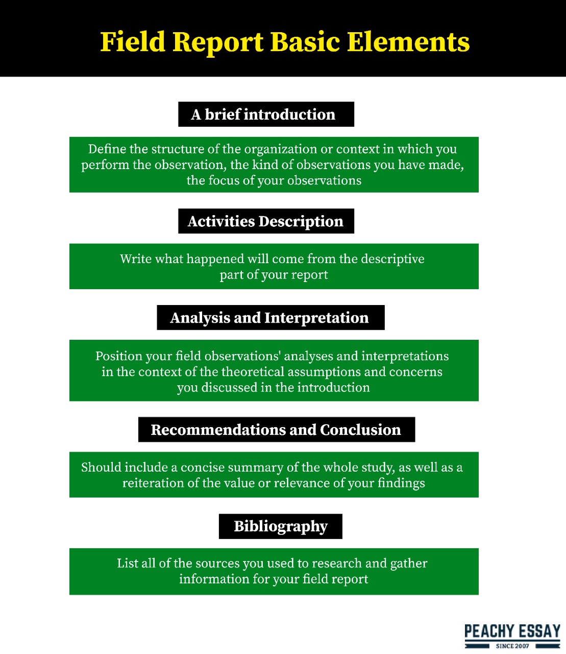 Field Report Template