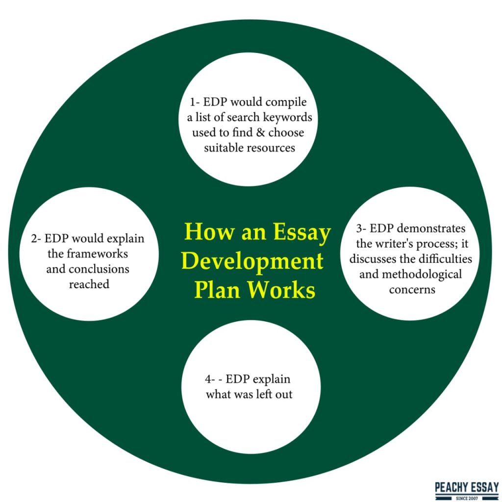 how to write a plan of development for an essay