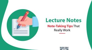 Lecture Notes Taking Tips