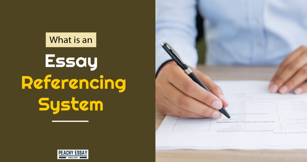 what does referencing mean in an essay