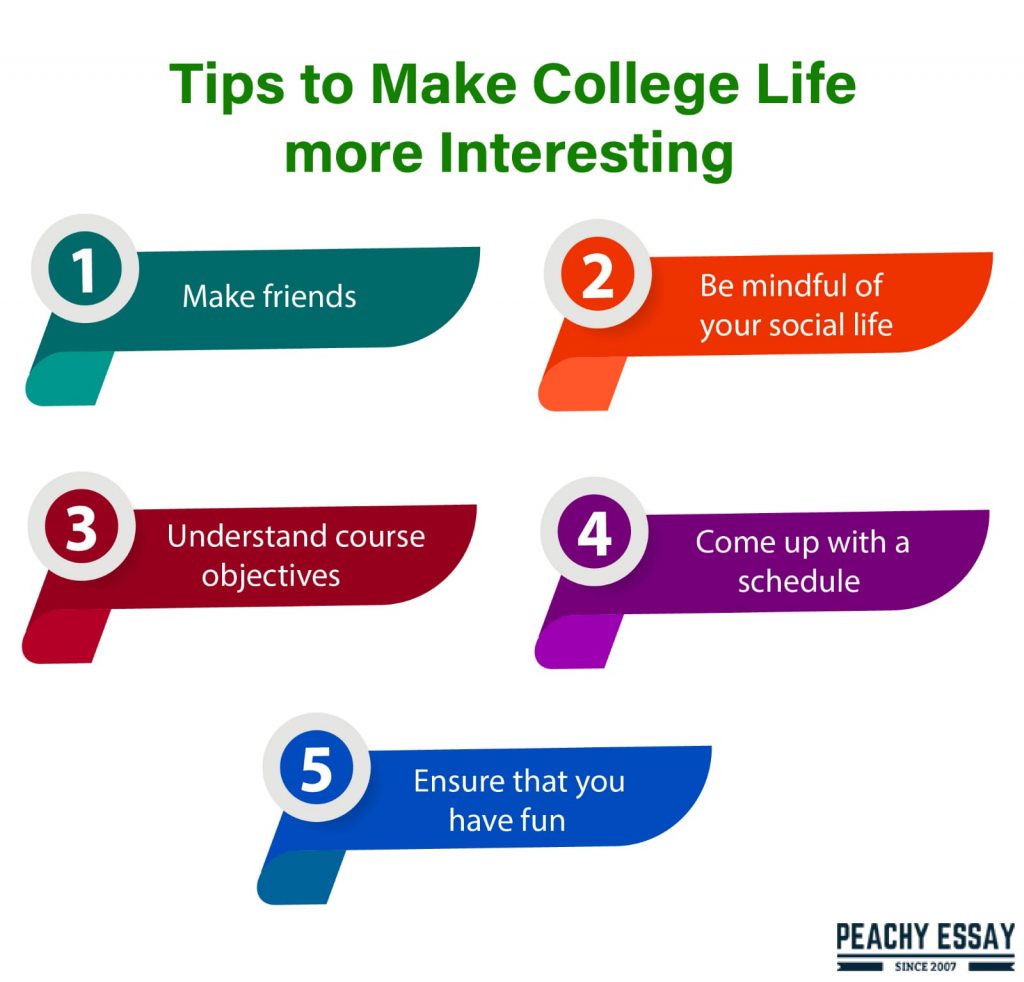 Tips to Make College Life more Interesting