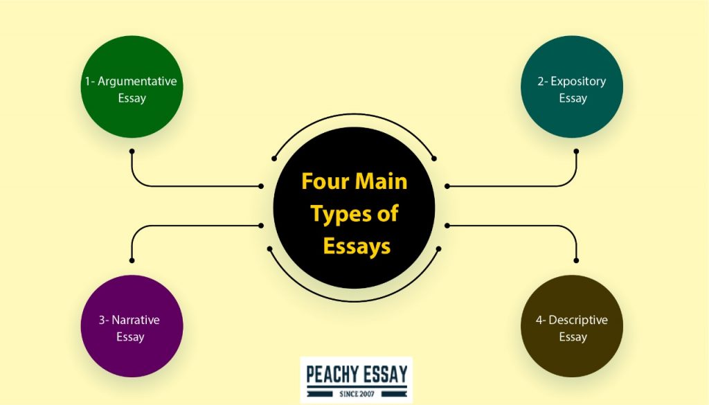 what are the four major types of essays