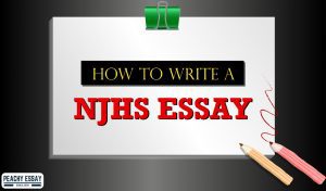 Writing NJHS Essay