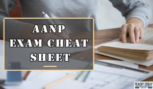AANP Exam Cheat Sheet