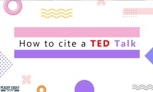 How to Cite a Ted Talk