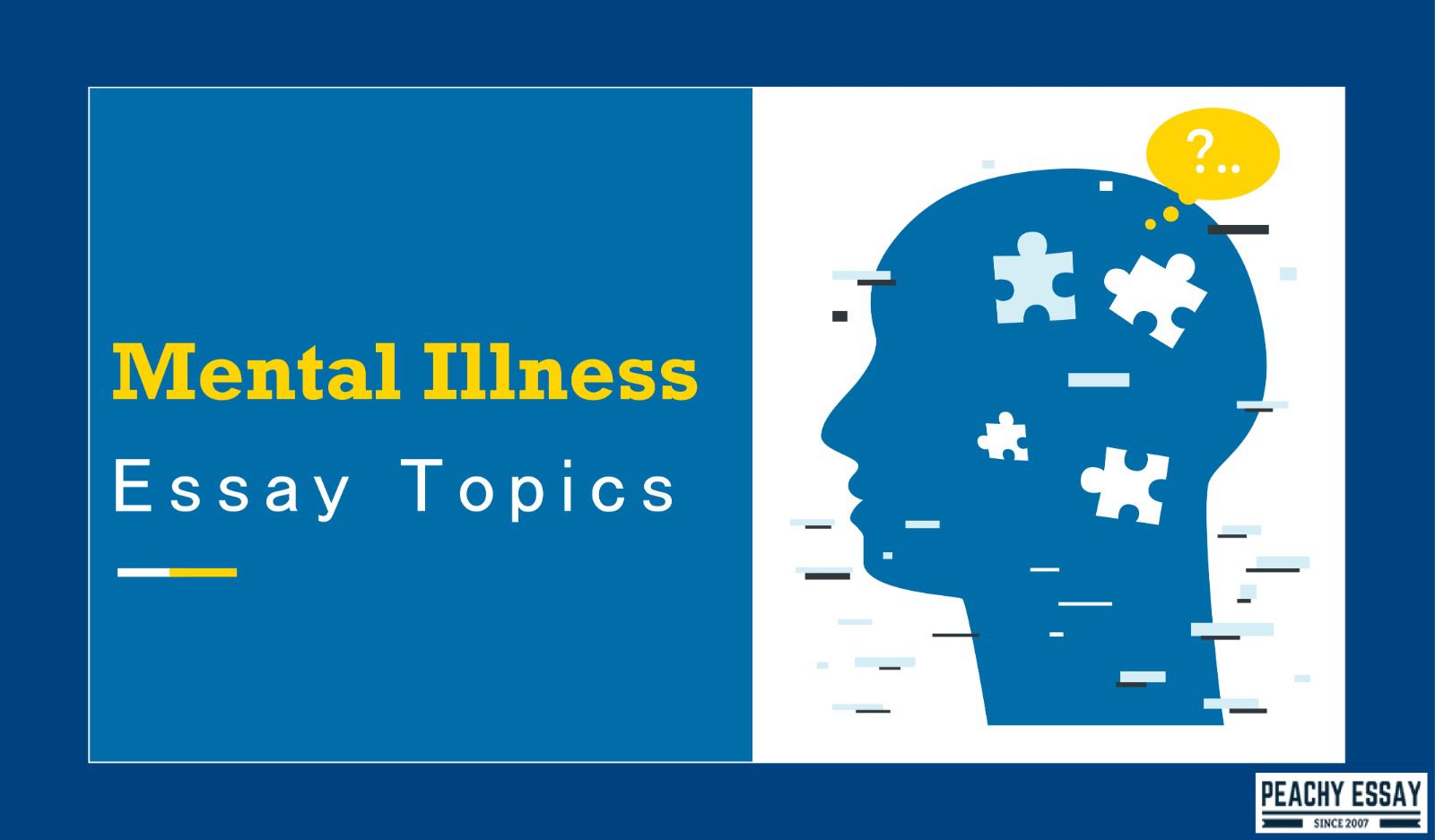 essay topics related to mental illness
