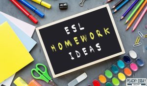 ESL Homework Ideas