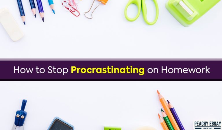 how to stop procrastinating and do your homework