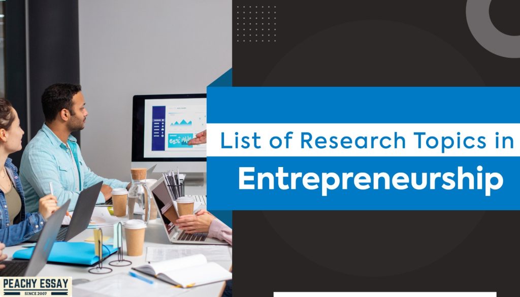 list of research topics in entrepreneurship