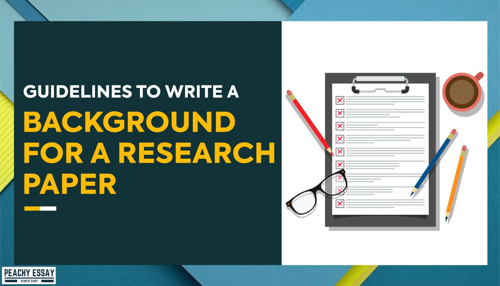 how to write a background of research proposal