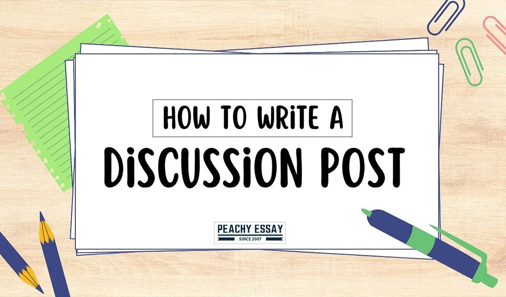 Write a Discussion Post