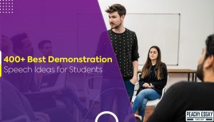 Demonstration Speech Ideas